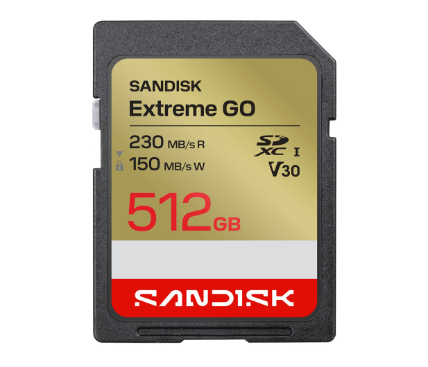 Sandisk 512GB SDXC Extreme Go UHS-I 230/150 MB/s - 1549231 - zdjęcie